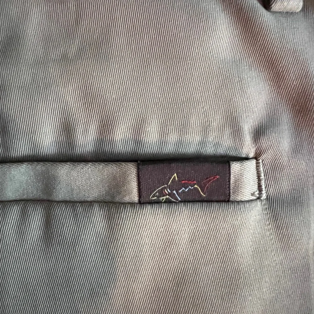 Mens Greg Norman Khaki Golf Shorts